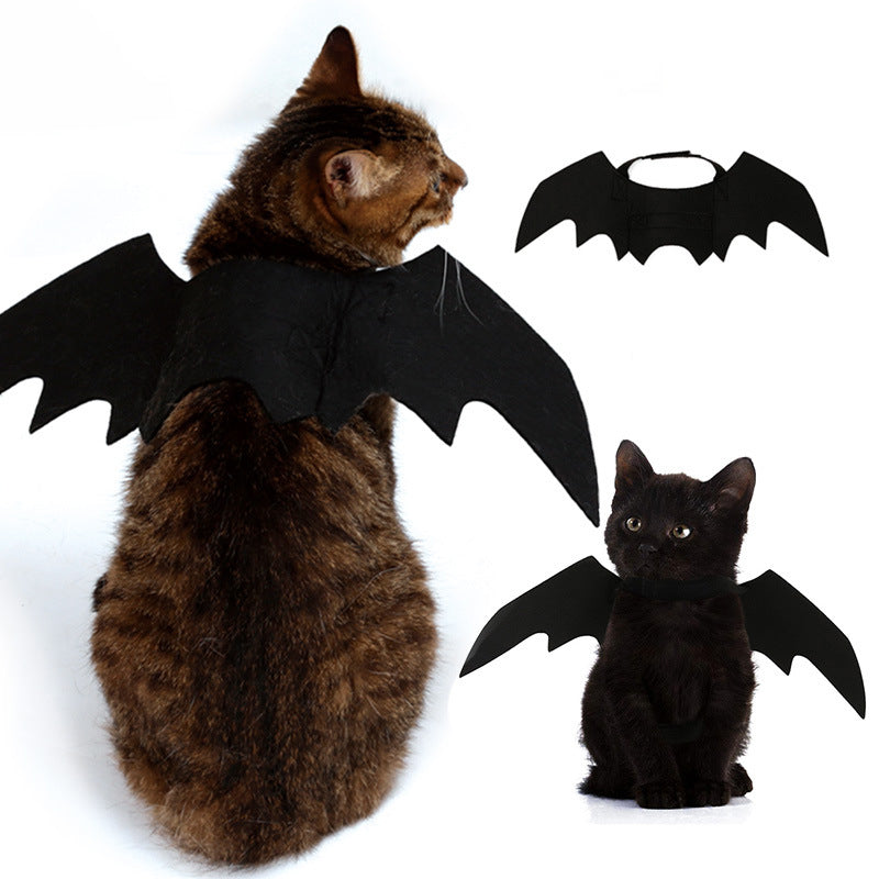 Cute Bat Wings Halloween Pet Costume - SpookyHollow