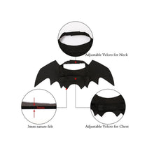 Load image into Gallery viewer, Cute Bat Wings Halloween Pet Costume - SpookyHollow