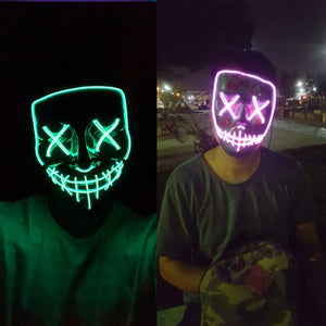 LED Light Up Party Masks - SpookyHollow