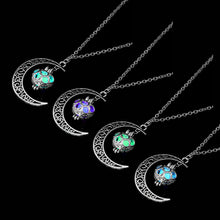 Load image into Gallery viewer, Amazing Moon Glowing Necklace - SpookyHollow