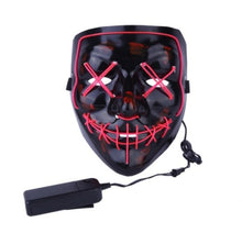 Load image into Gallery viewer, LED Light The Purge Election Year Mask - SpookyHollow