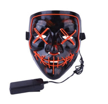 Load image into Gallery viewer, LED Light The Purge Election Year Mask - SpookyHollow