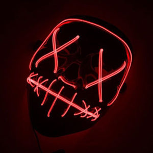 LED Light The Purge Election Year Mask - SpookyHollow