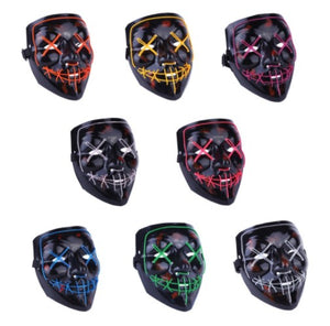 LED Light The Purge Election Year Mask - SpookyHollow