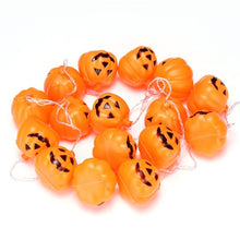 Load image into Gallery viewer, Jack-o-lanterns Pumpkin String Lights Decor Flashlight For Halloween Party - SpookyHollow