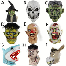 Load image into Gallery viewer, Several SCARY Festival &amp; Party Halloween Masks - SpookyHollow