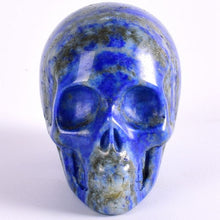 Load image into Gallery viewer, 2 inch Handmade Natural stone skull figurine (Crystal Carved) - SpookyHollow