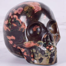 Load image into Gallery viewer, 2 inch Handmade Natural stone skull figurine (Crystal Carved) - SpookyHollow