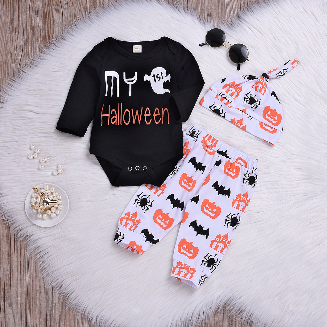 0-12M Halloween baby clothing - SpookyHollow