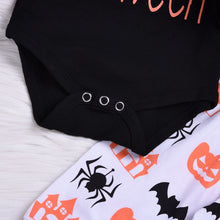 Load image into Gallery viewer, 0-12M Halloween baby clothing - SpookyHollow