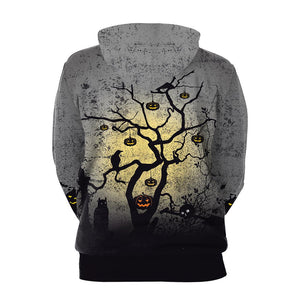 Halloween Night Party Pullover Hoodies - SpookyHollow