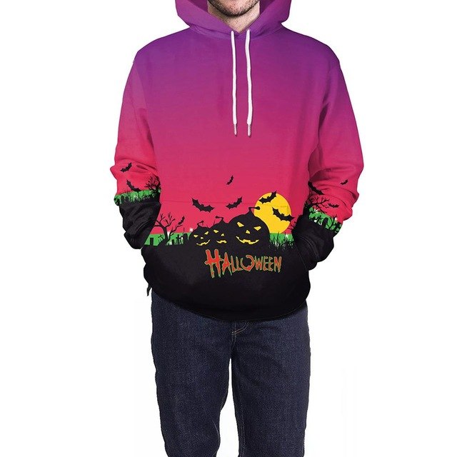 Halloween Night Party Pullover Hoodies - SpookyHollow