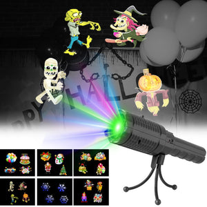 Portable 2-in-1 Oudoor Decorative Flashlight - SpookyHollow