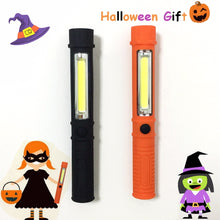 Load image into Gallery viewer, Kids Halloween Mini Flashlight with Magnet End - SpookyHollow